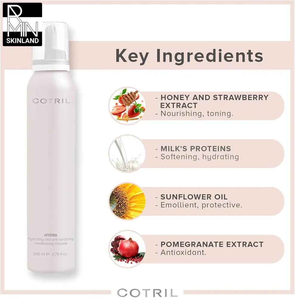 موس مو کوتریل مدل Hydra حجم 200ml — تصویر ۶