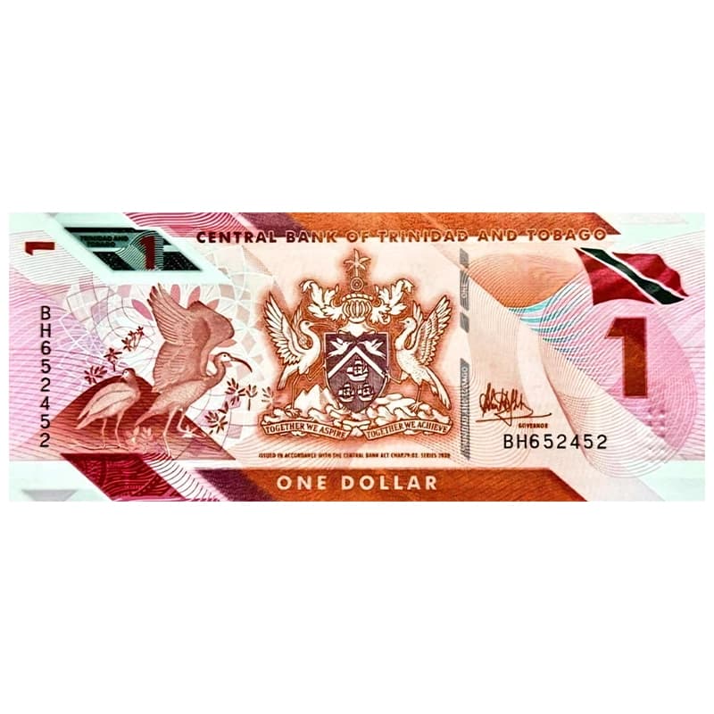 اسکناس 1 دلار ترینیداد و توباگو 2021