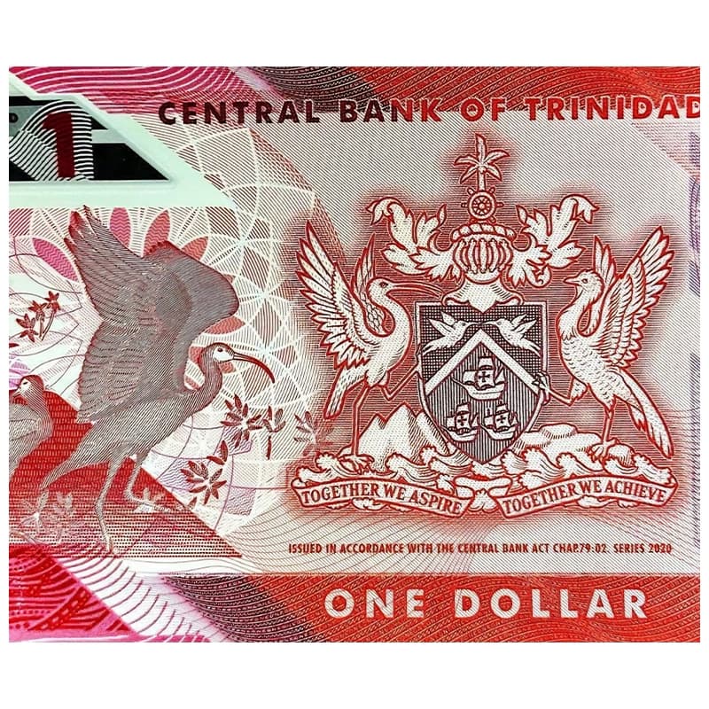 اسکناس 1 دلار ترینیداد و توباگو 2021 — تصویر ۴