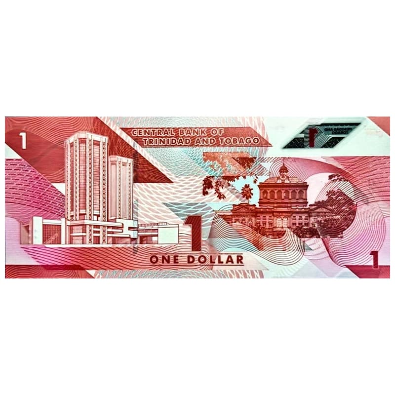 اسکناس 1 دلار ترینیداد و توباگو 2021 — تصویر ۲