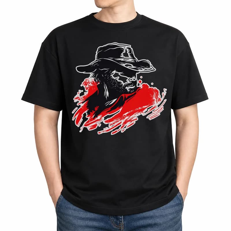 تیشرت red dead کد 12