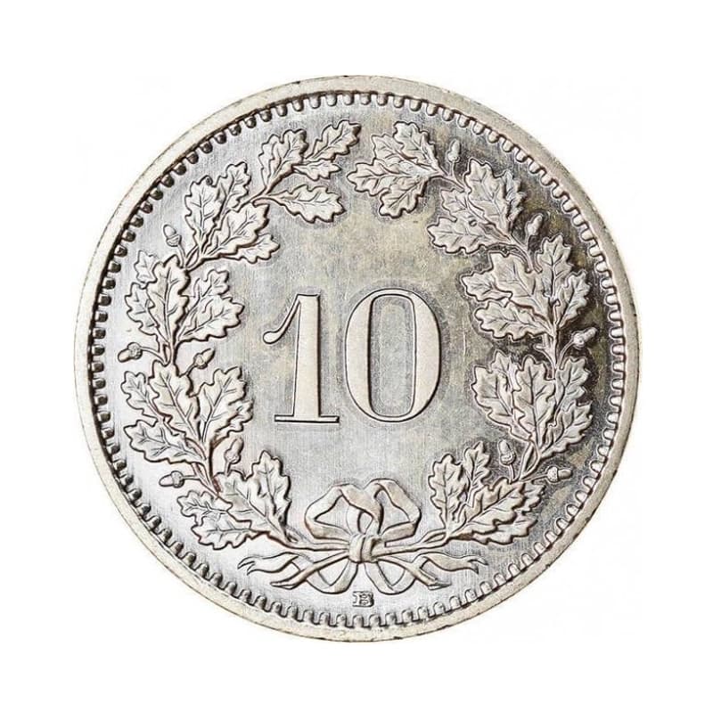سکه 10 راپن سوئیس 2011 — تصویر ۲