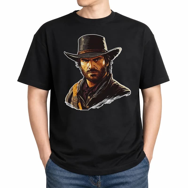 تیشرت red dead کد 7 — تصویر ۲