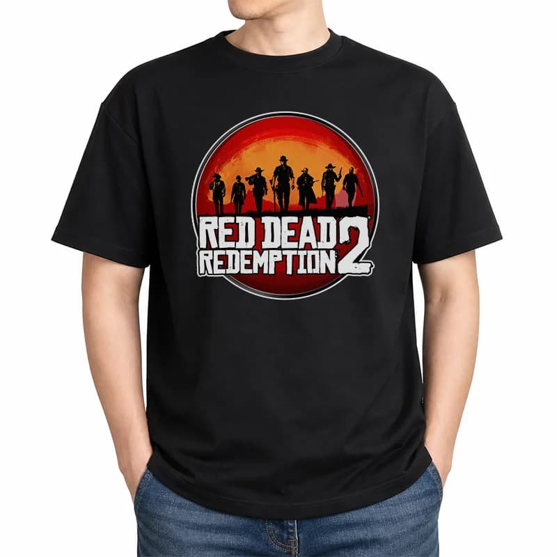 تیشرت red dead کد 6 — تصویر ۲
