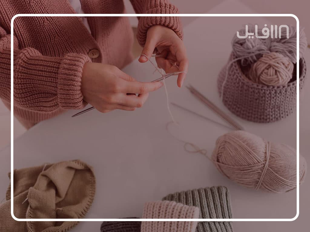 آموزش بافت لباس بچگانه — تصویر ۸