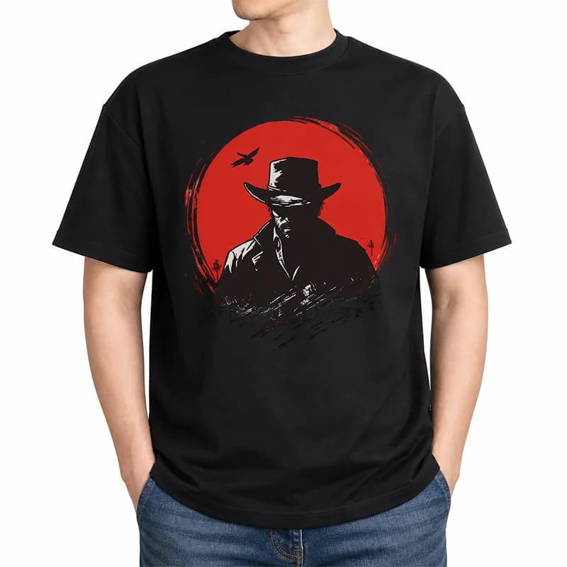 تیشرت red dead کد 4 — تصویر ۲