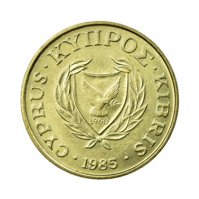 سکه 10 سنت قبرس 1994 — تصویر ۴