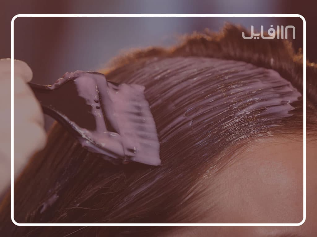 آموزش رنگ مو — تصویر ۸