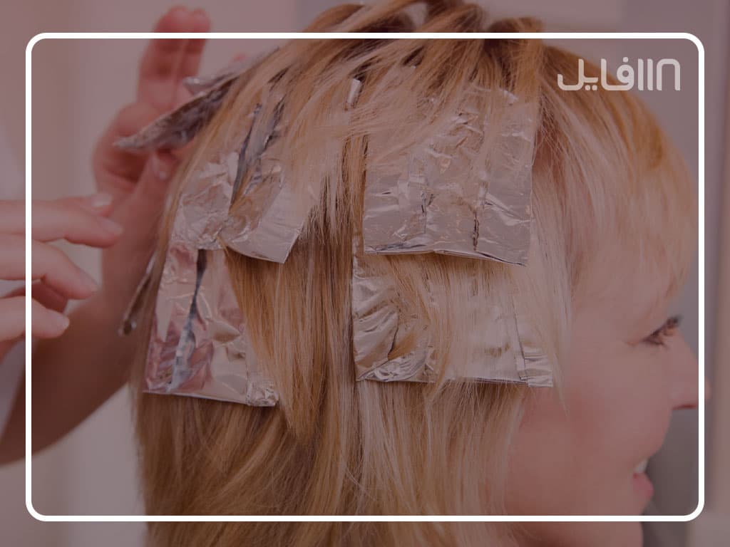آموزش رنگ مو — تصویر ۳