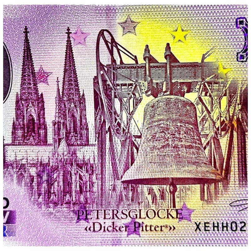اسکناس صفر یورو کلیسای جامع کلن 2024 Kolner Dom — تصویر ۴