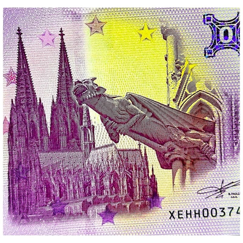 اسکناس صفر یورو کلیسای جامع کلن 2025 Kolner Dom — تصویر ۸