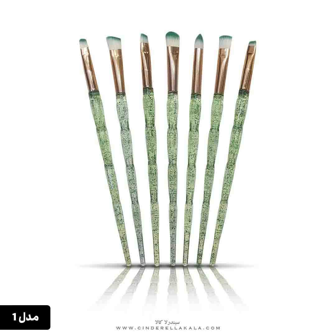 ست براش دسته اکلیلی 7 عددی — تصویر ۷