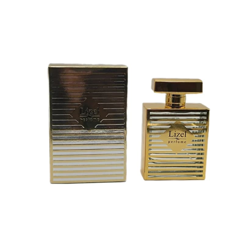 ادکلن VERSACE BRIGHT CRYSTAL طلایی برند لیزل Lizel حجم 100میل — تصویر ۲