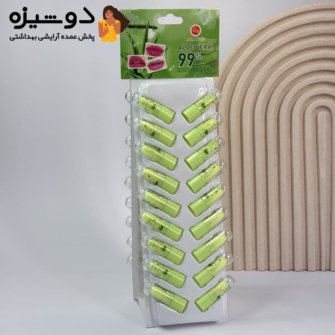 پک بالم لب حرارتی 36 عددی کد 32207 آلوئه ورا — تصویر ۵