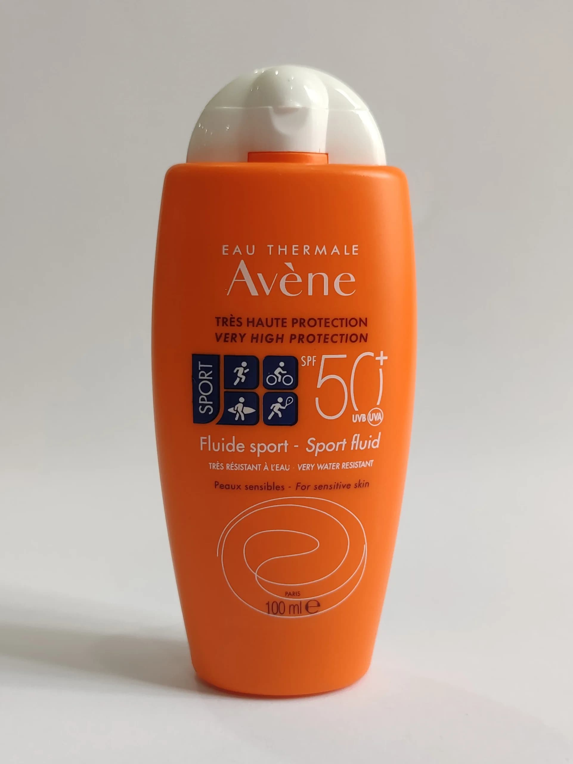 کرم ضد آفتاب فلوییدی اسپرت اون 100 میل (Avene)