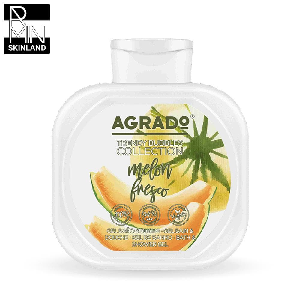 شامپو بدن آگرادو با رایحه ملون حجم 750ml