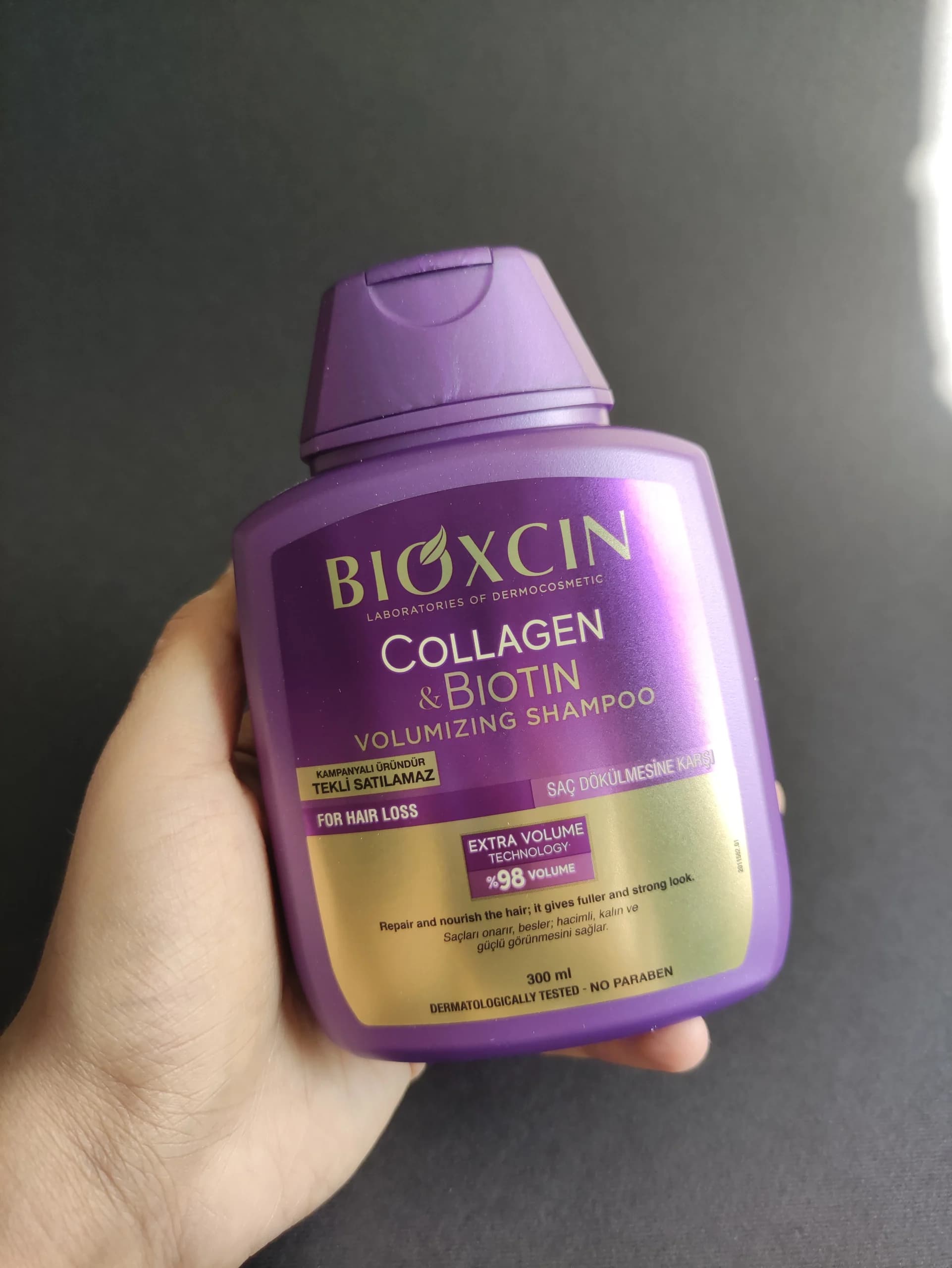 شامپو کلاژن و بیوتین بیوکسین (BIOXCIN) — تصویر ۷