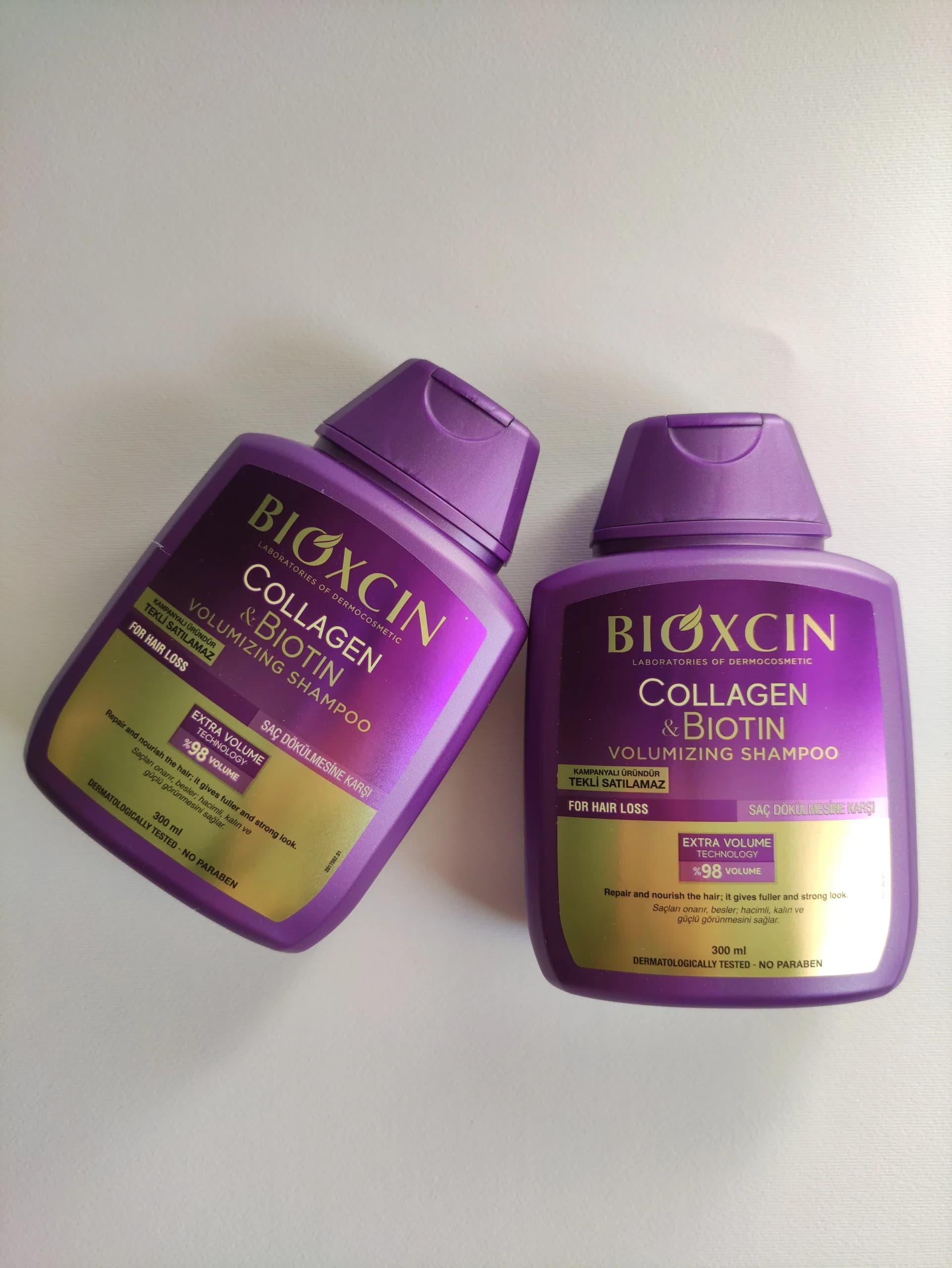 شامپو کلاژن و بیوتین بیوکسین (BIOXCIN)