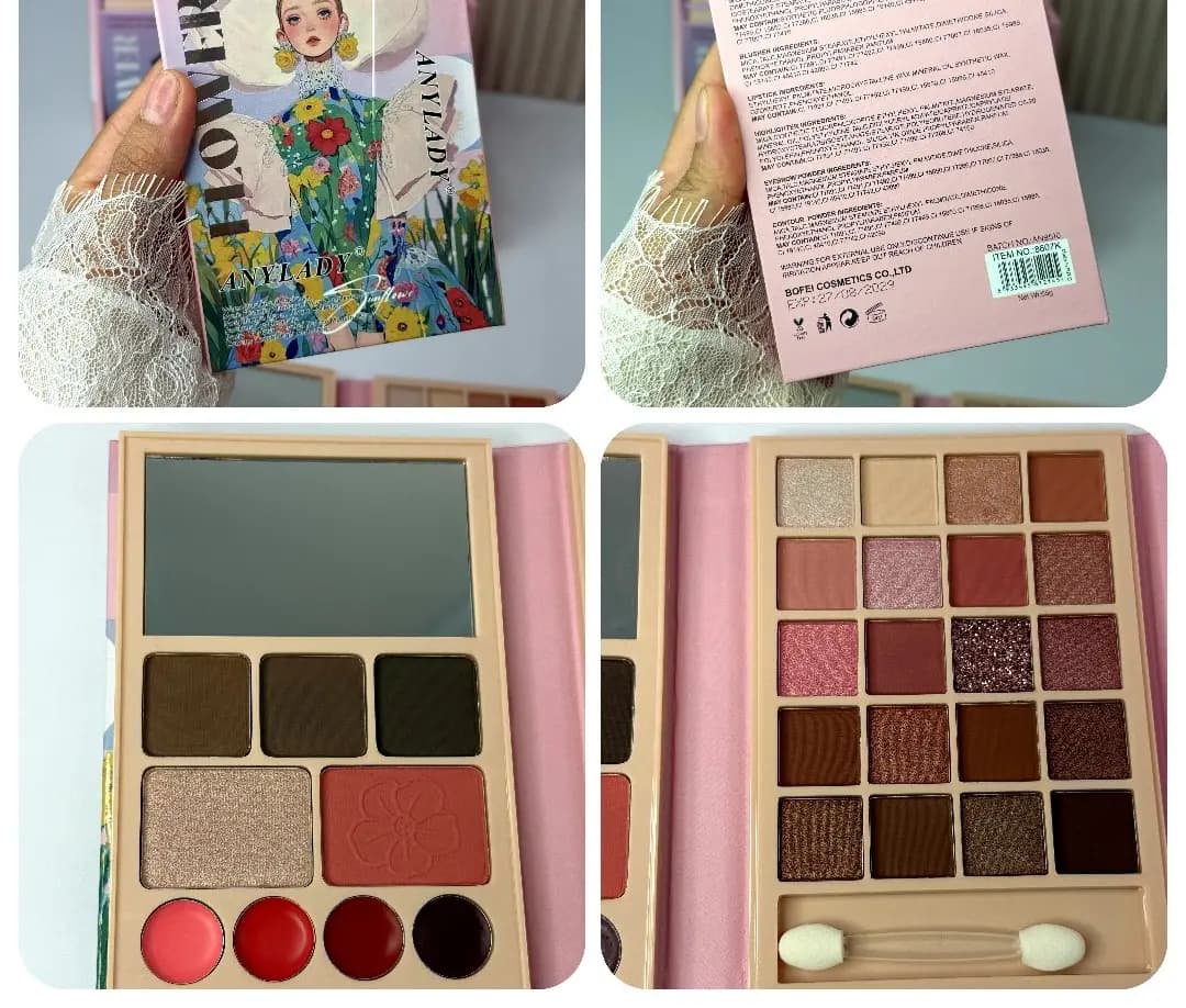 پالت سایه 8607K گل دختر ANYLADY — تصویر ۱۲