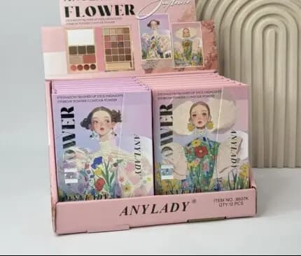 پالت سایه 8607K گل دختر ANYLADY — تصویر ۶