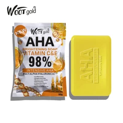 صابون AHA سفید کننده 98 درصد WOOT GOLD — تصویر ۲