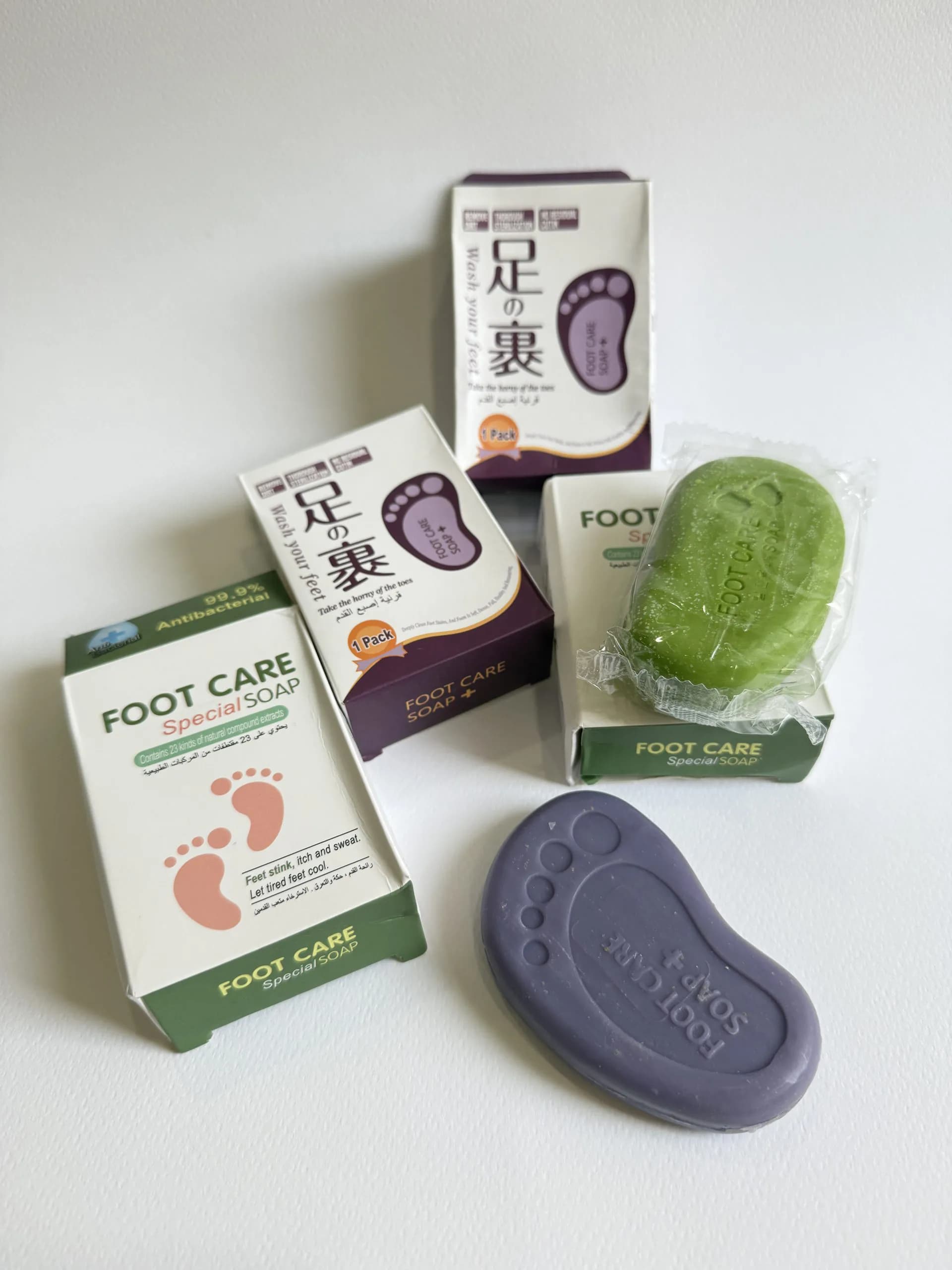صابون پا 99 درصد آنتی باکتریال (Foot care)