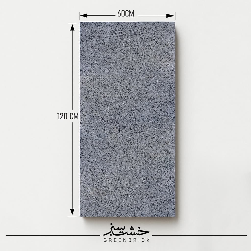 واش بتن طرح مشکی ریز (فرانک) سایز 120×60 سانتیمتر — تصویر ۴