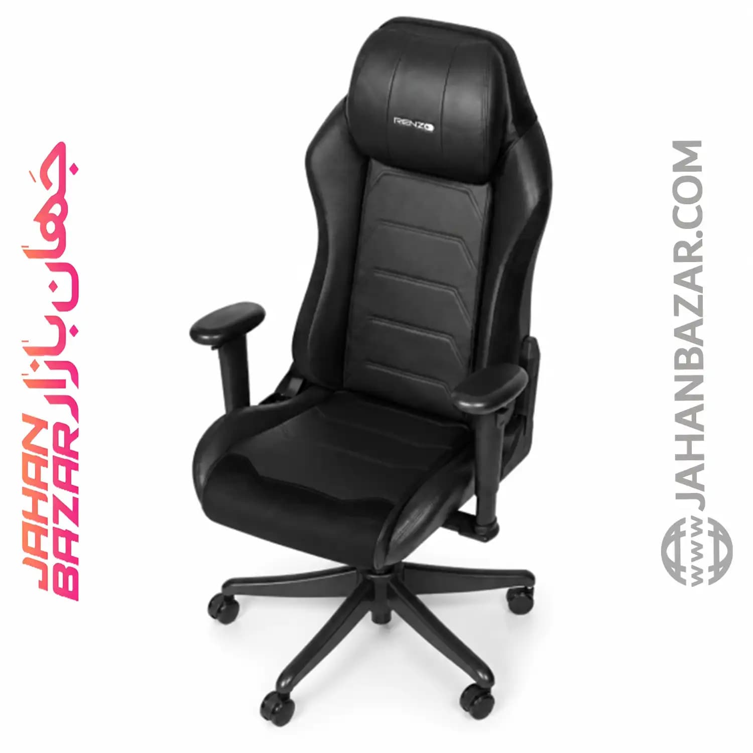 صندلی گیمینگ رنزو مدل RENZO Imperial XL Carbon Black — تصویر ۱۲