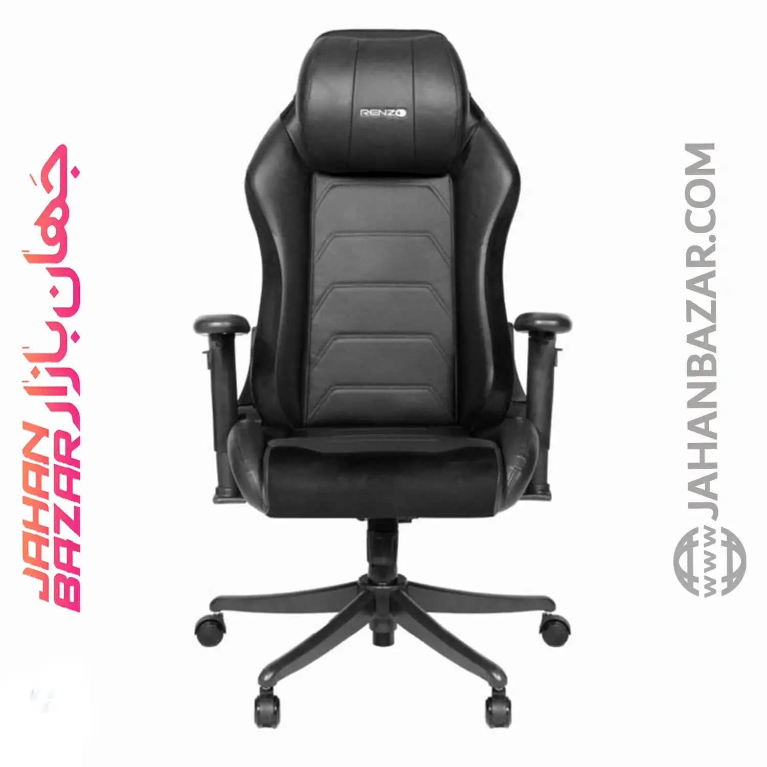صندلی گیمینگ رنزو مدل RENZO Imperial XL Carbon Black — تصویر ۹