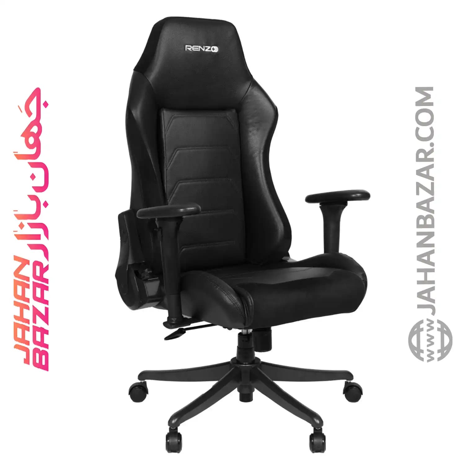 صندلی گیمینگ رنزو مدل RENZO Imperial XL Carbon Black — تصویر ۶