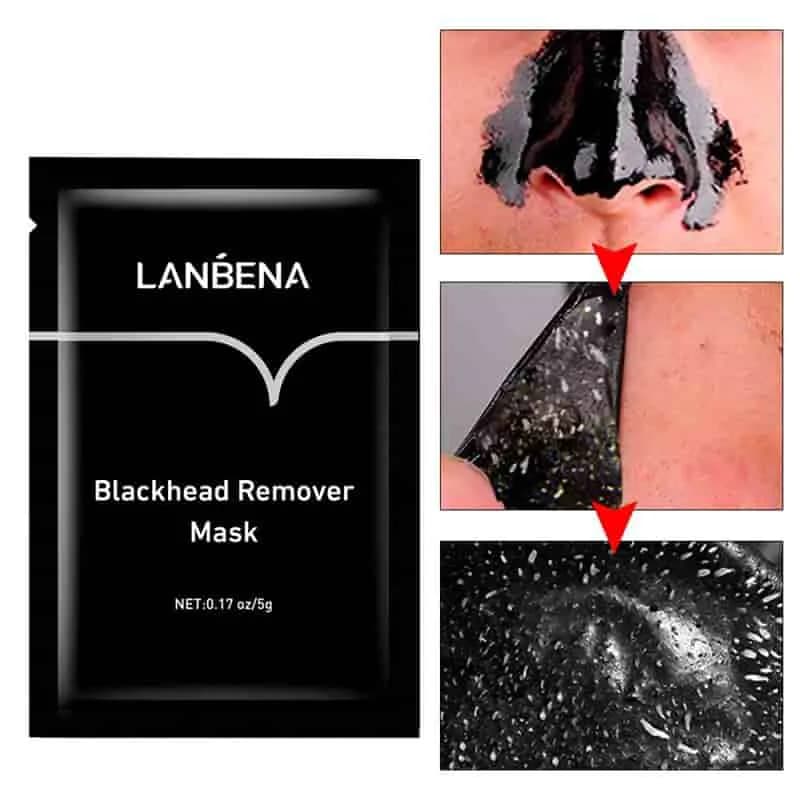 ماسک ورقه‌ای جوش سرسیاه بینی لانبنا( LANBENA) — تصویر ۲
