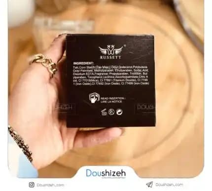 پنکک ضد آب مات برند روزت RUSSETT — تصویر ۹