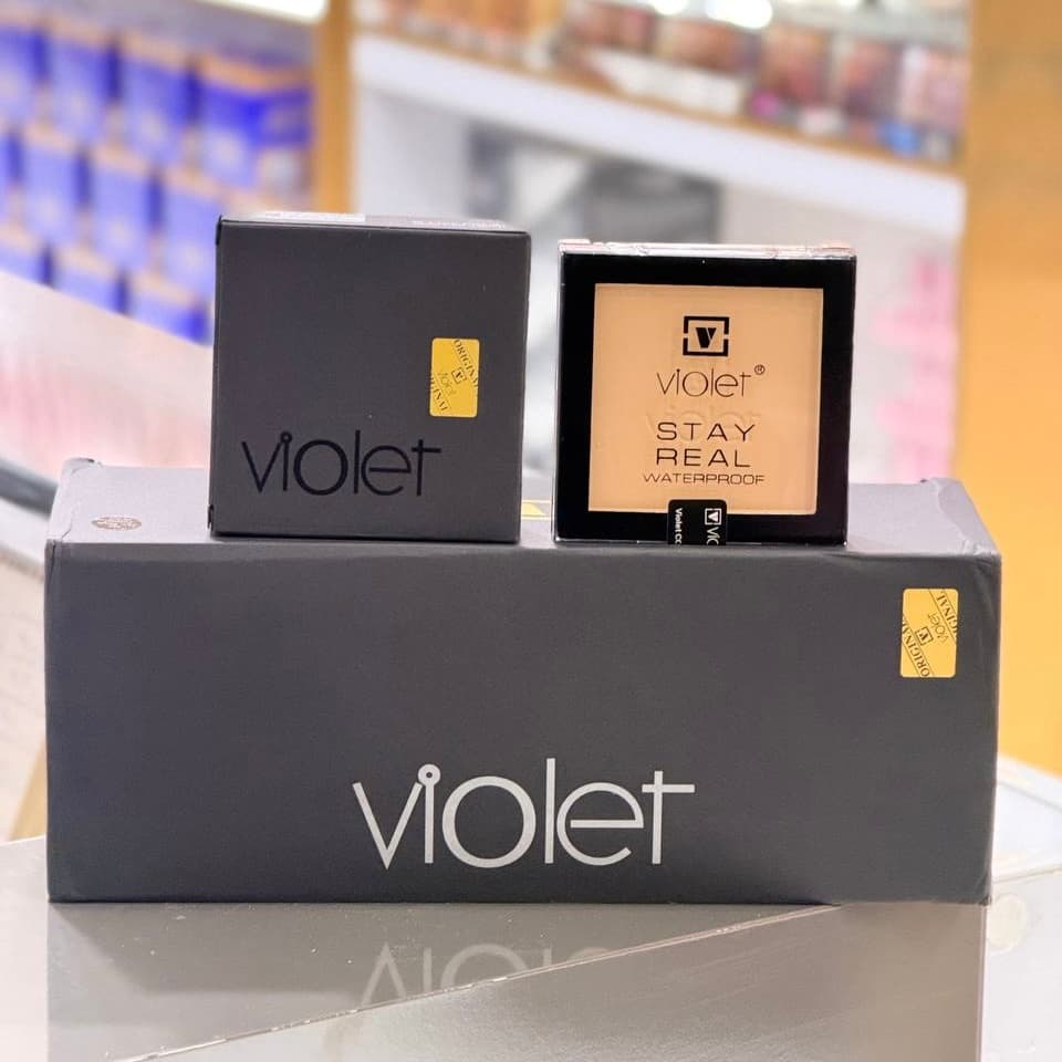 پنکک مات و مخملی ضد آب ویولت VIOLET — تصویر ۷