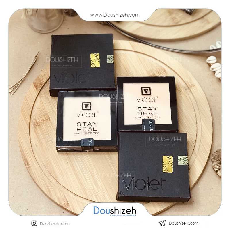 پنکک مات و مخملی ضد آب ویولت VIOLET — تصویر ۱۲