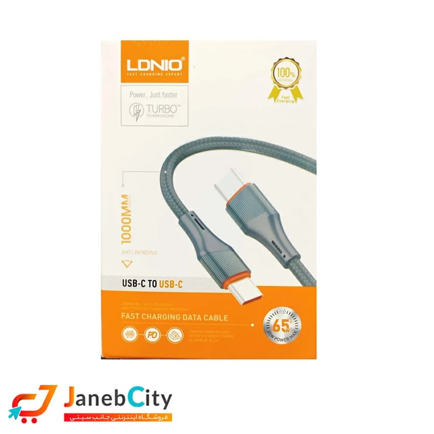کابل تبدیل Type-c به Type-C الدینیو مدل LC631C مخصوص آیفون15 — تصویر ۷