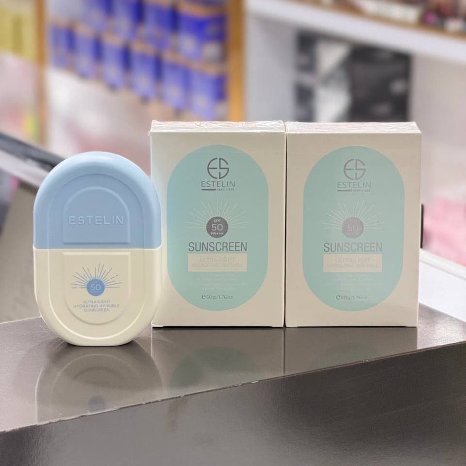 ضد آفتاب 0076 بی رنگ SPF50 استلین ESTELIN — تصویر ۲