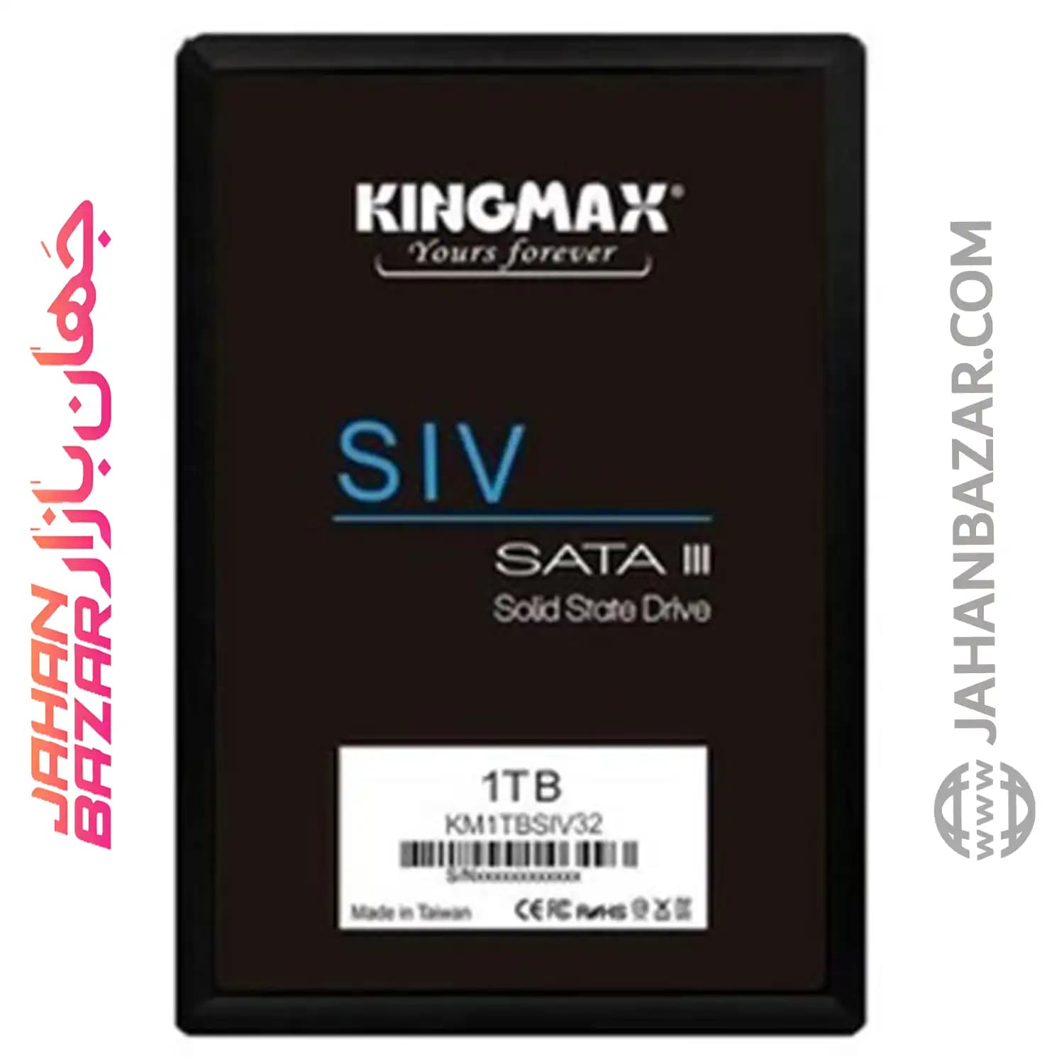 اس اس دی اینترنال کینگ مکس Kingmax مدل SATA 1TB SIV32 ظرفیت 1TB