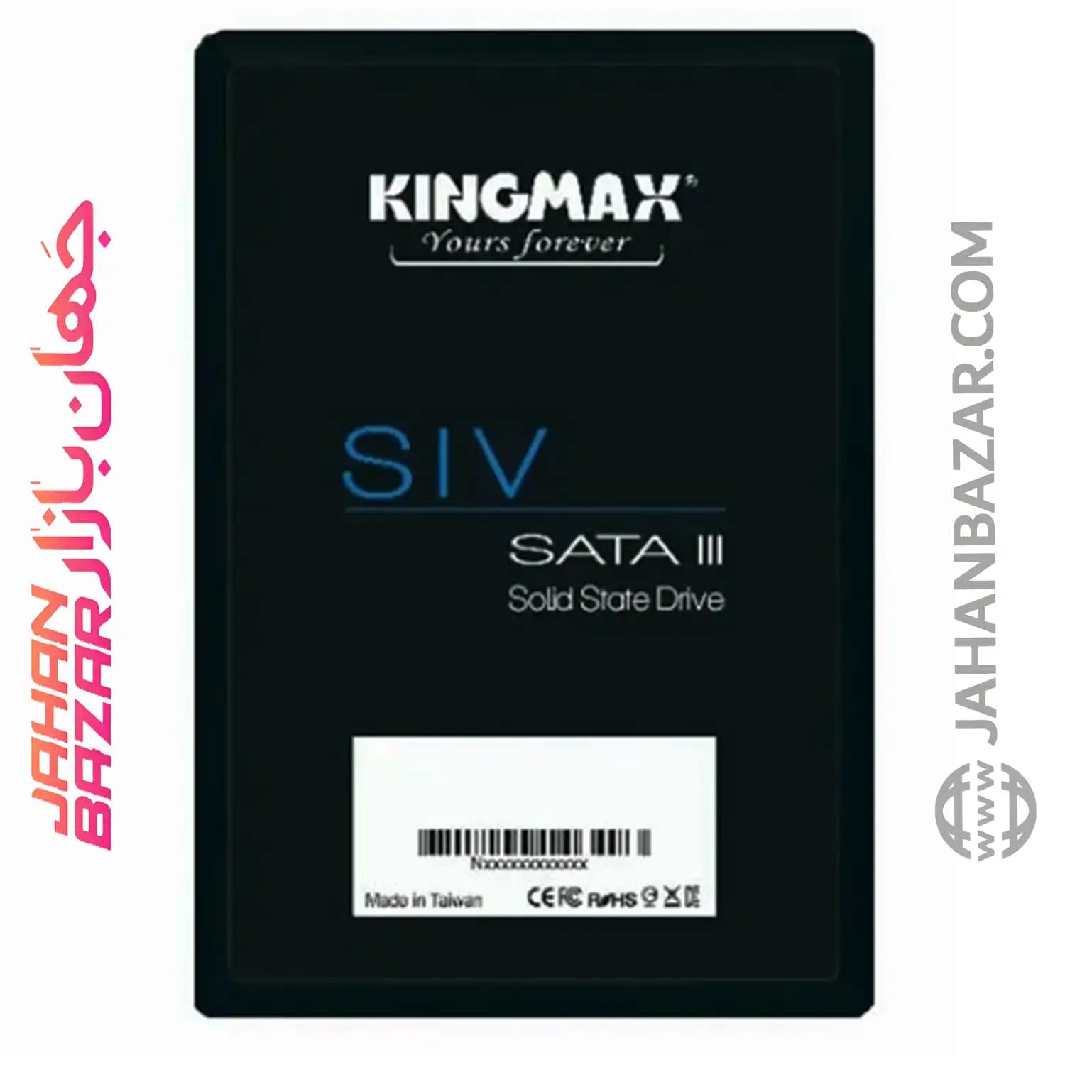اس اس دی اینترنال کینگ مکس Kingmax مدل SATA 1TB SIV32 ظرفیت 1TB — تصویر ۳