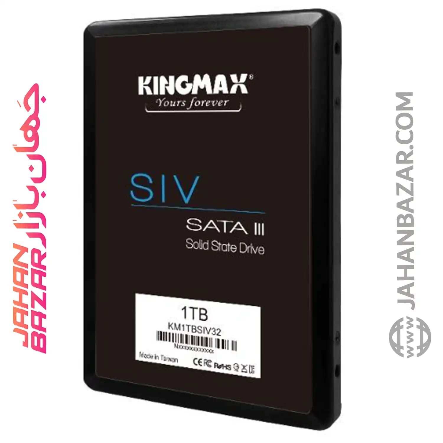 اس اس دی اینترنال کینگ مکس Kingmax مدل SATA 1TB SIV32 ظرفیت 1TB — تصویر ۲