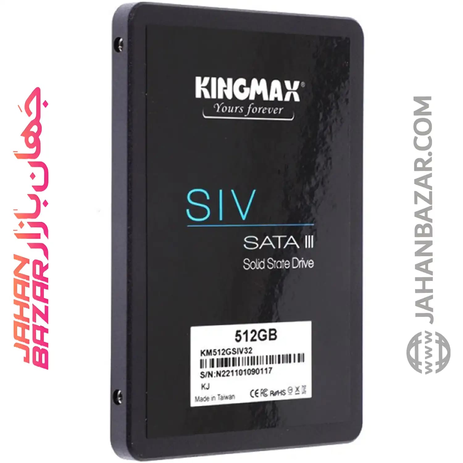 اس اس دی اینترنال کینگ مکس Kingmax مدل SATA512SIV32 ظرفیت 512 گیگابایت — تصویر ۶
