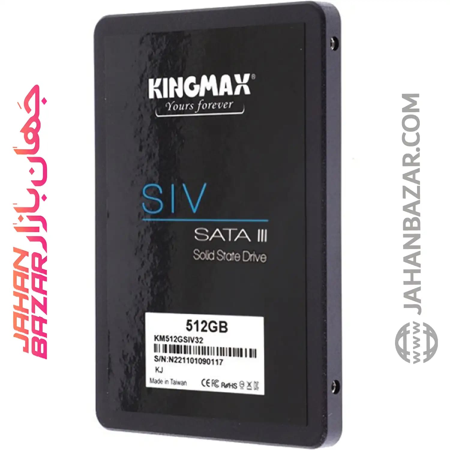 اس اس دی اینترنال کینگ مکس Kingmax مدل SATA512SIV32 ظرفیت 512 گیگابایت — تصویر ۷