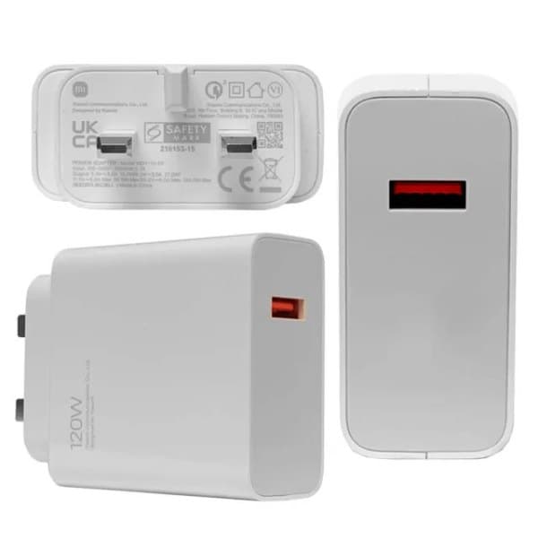 شارژر دیواری شیائومی 120w — تصویر ۵