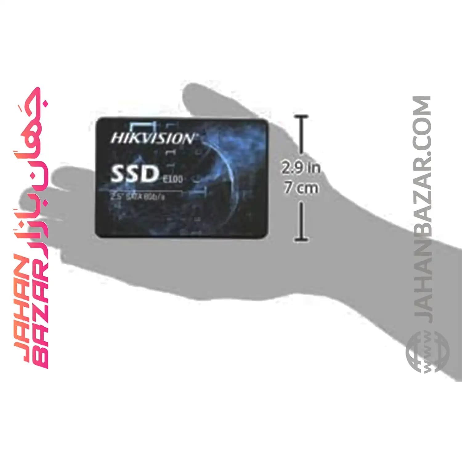 اس اس دی اینترنال هایک ویژن HIKVISION مدل HS-SSD-E100/256 GB — تصویر ۷