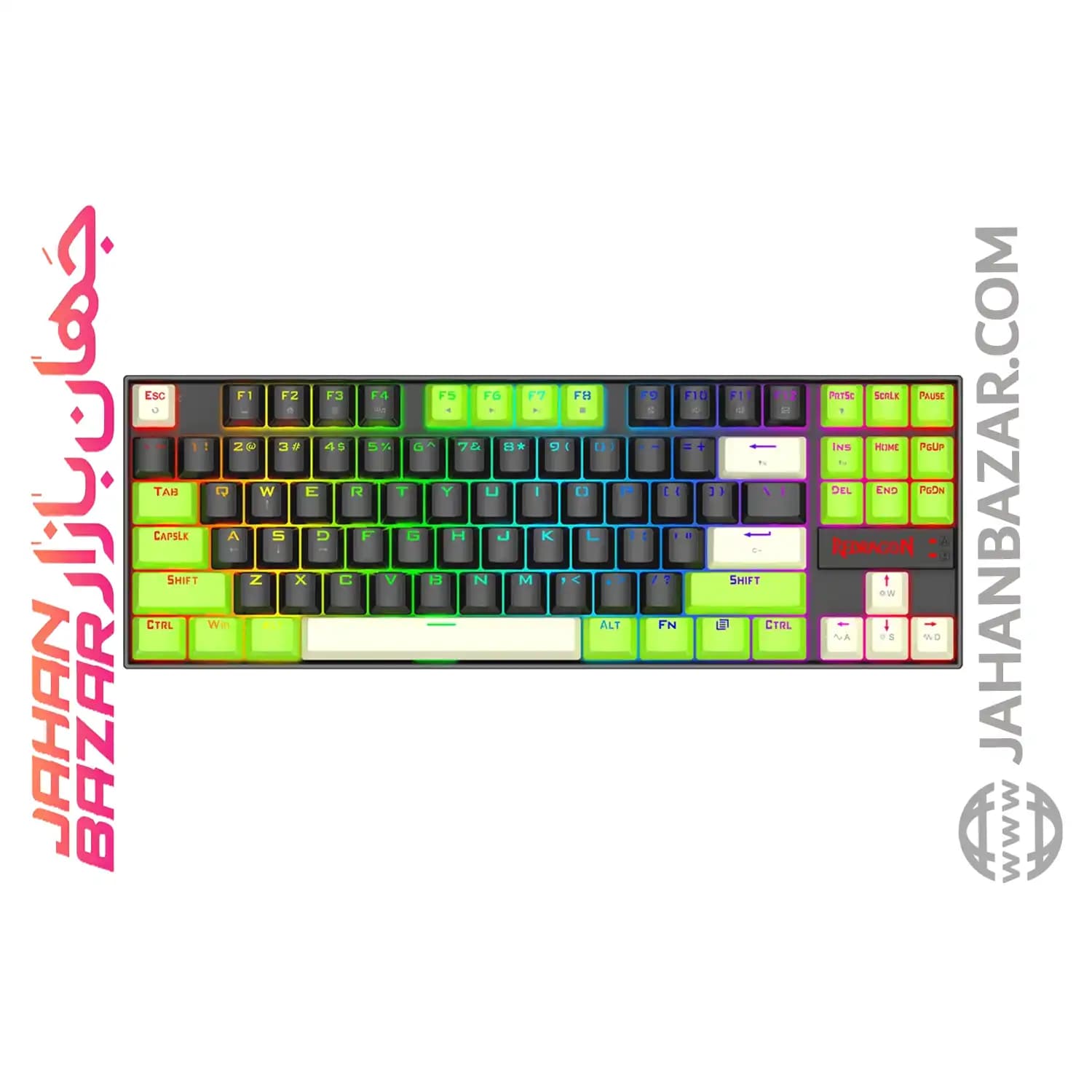 کیبورد مکانیکال گیمینگ ردراگون Redragon مدل KUMARA K552 BGC-M RGB