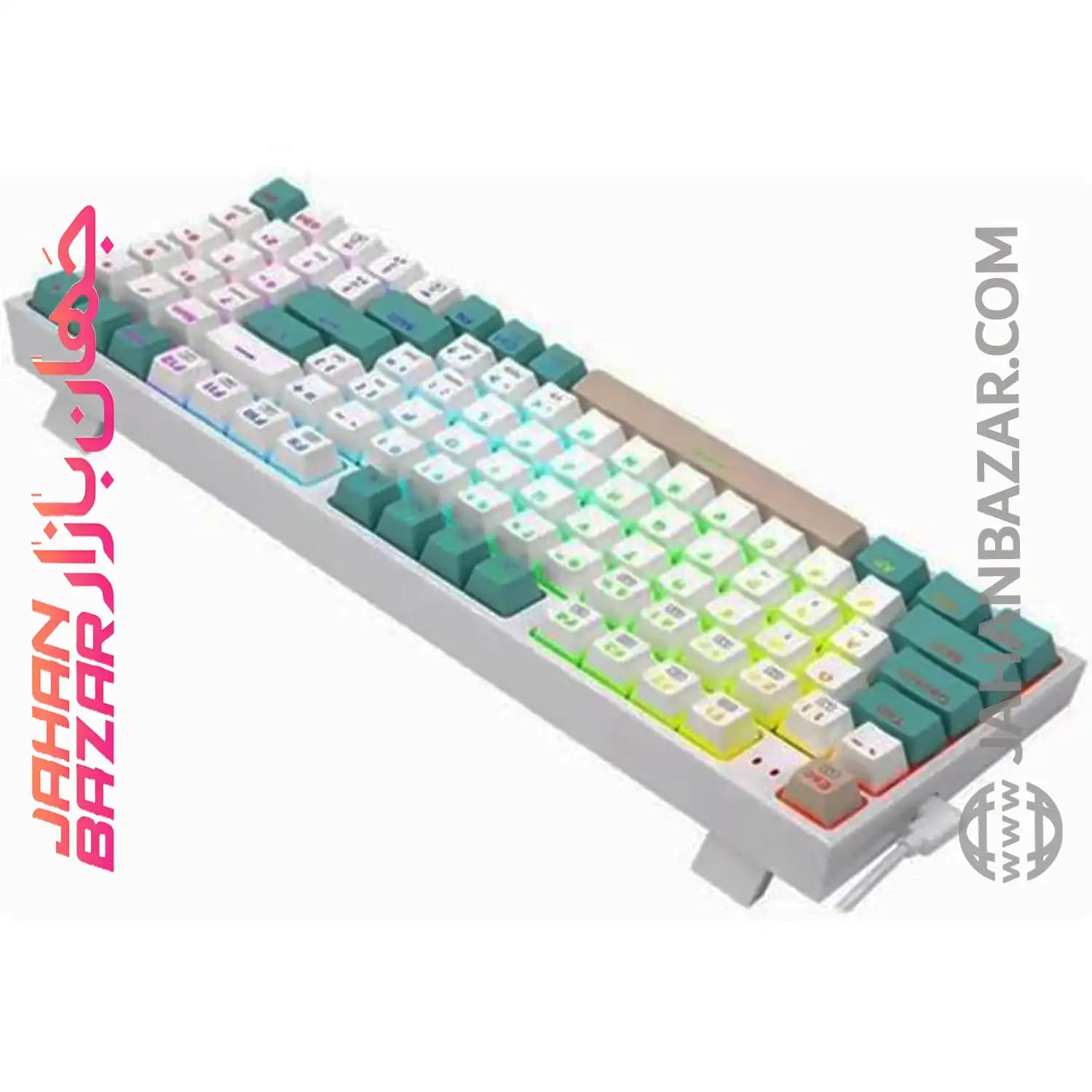 کیبورد مکانیکال گیمینگ ردراگون Redragon مدل VEIGAR K643 PRO WGC RGB — تصویر ۳