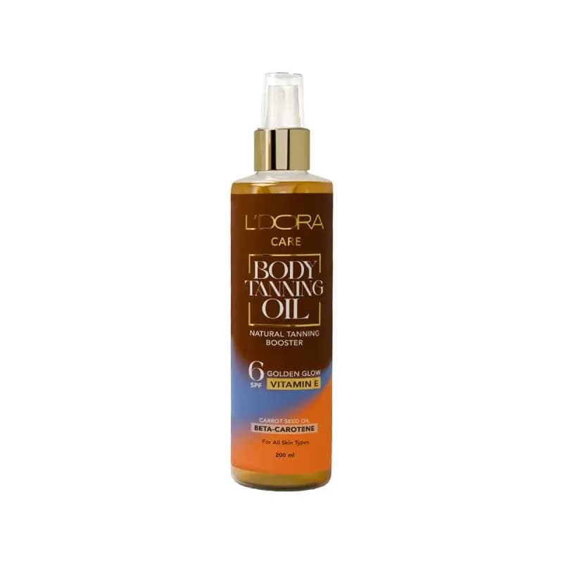 روغن برنزه کننده بدن حاوی بتاکاروتن و روغن هویج SPF6 — تصویر ۳