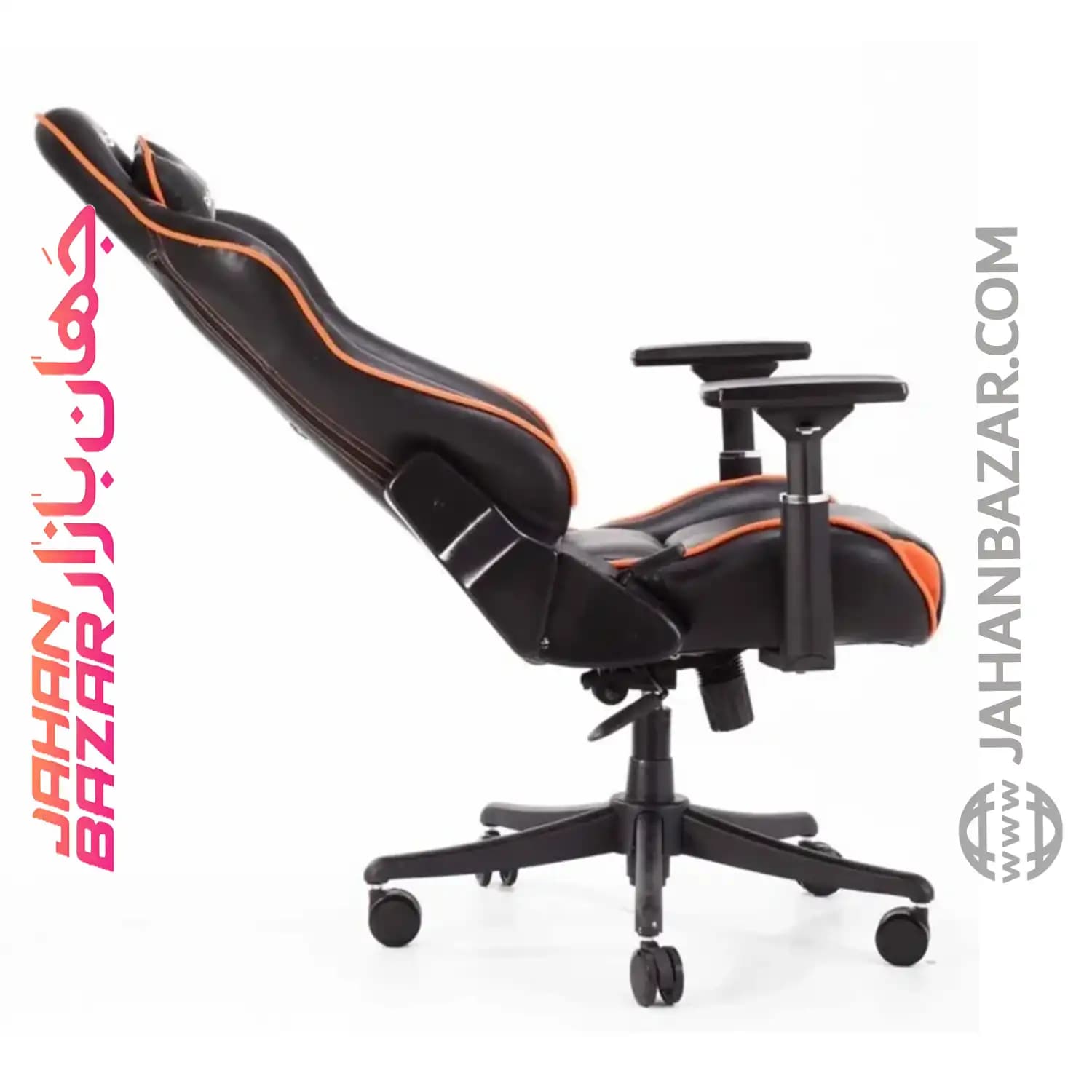 صندلی گیمینگ رنزو مدل Gaming Chair RENZO Orange — تصویر ۵