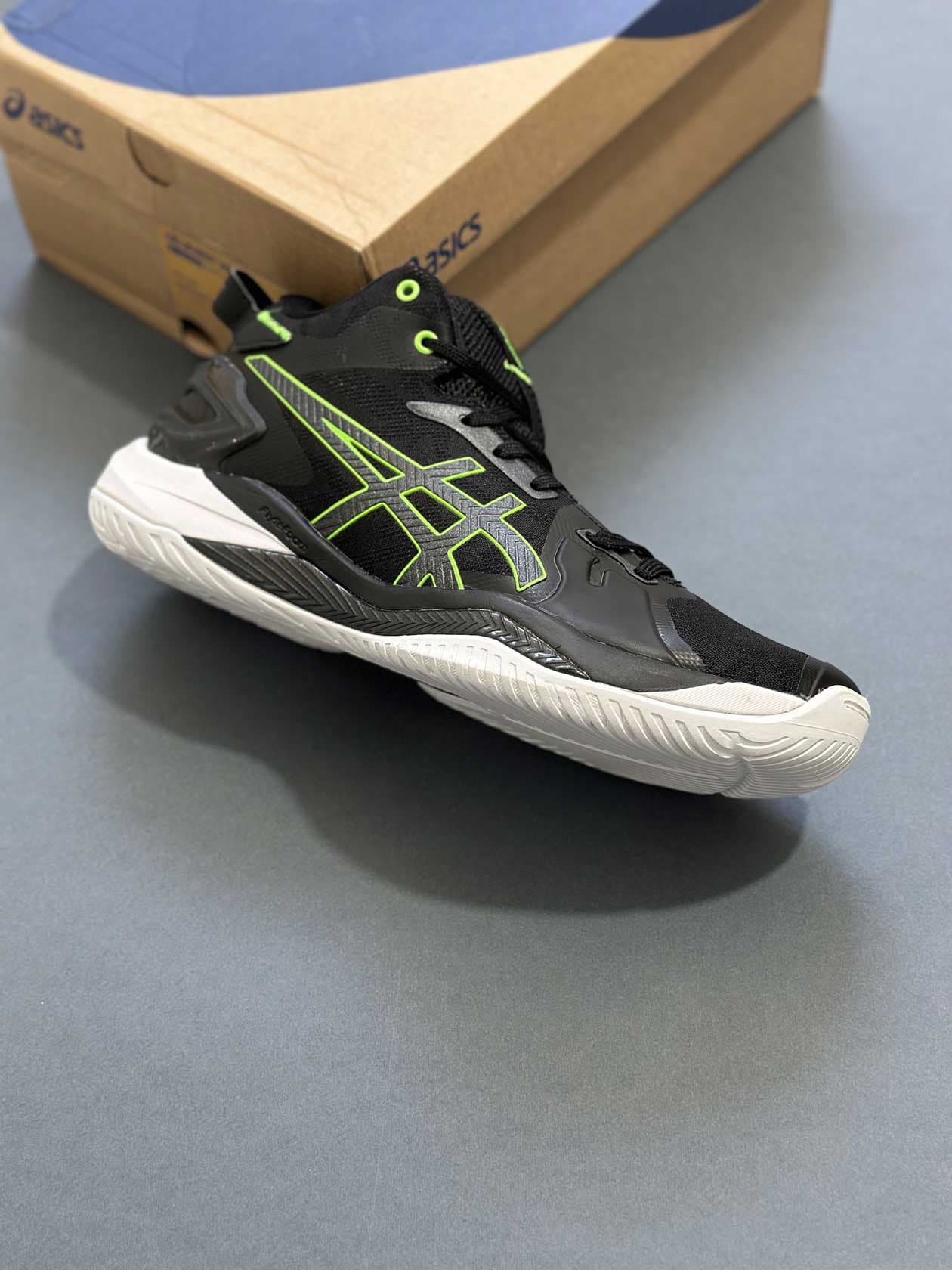 کفش والیبال آسیکس مدل Asics Gel Burst 26 مشکی — تصویر ۶