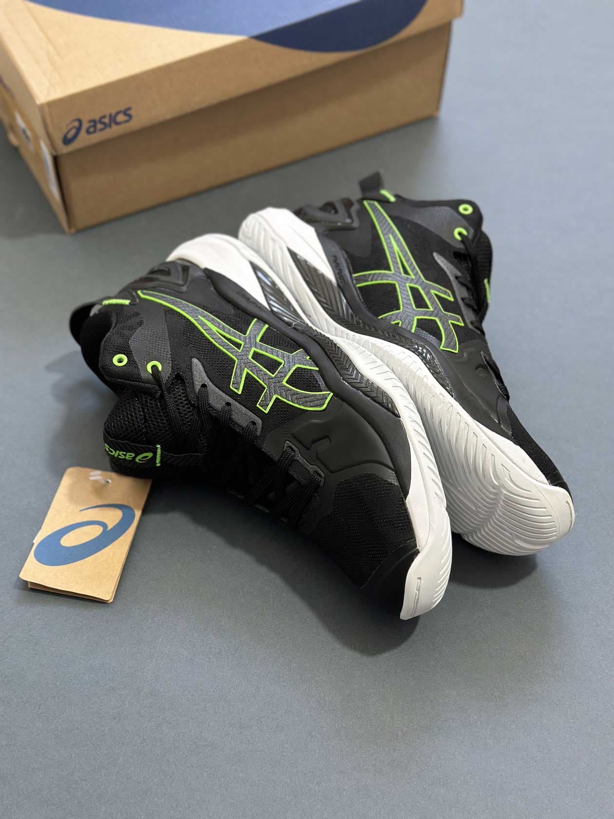 کفش والیبال آسیکس مدل Asics Gel Burst 26 مشکی — تصویر ۷