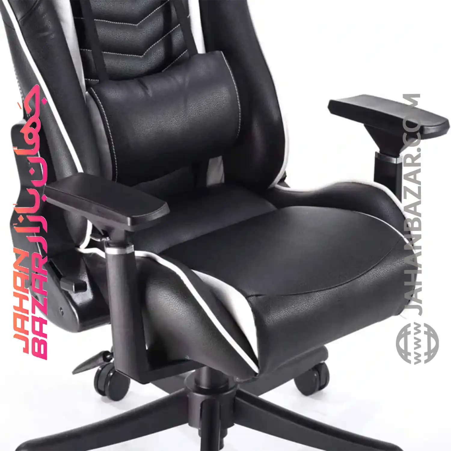 صندلی گیمینگ رنزو مدل Gaming Chair RENZO White — تصویر ۴